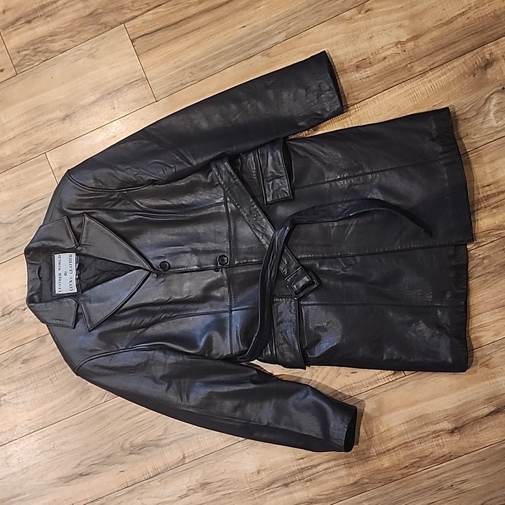 Leather jacket